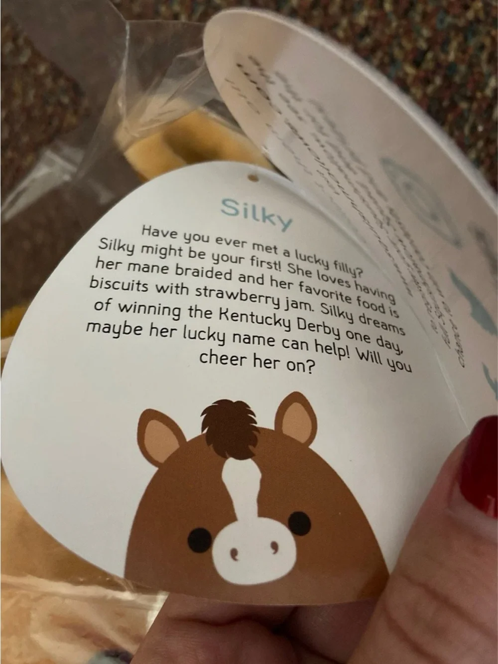 Silky Horse Kentucky Derby 2020 Squishmallow 8